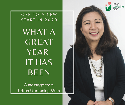 Urban Gardening Mom: Off to a Great Start in 2020