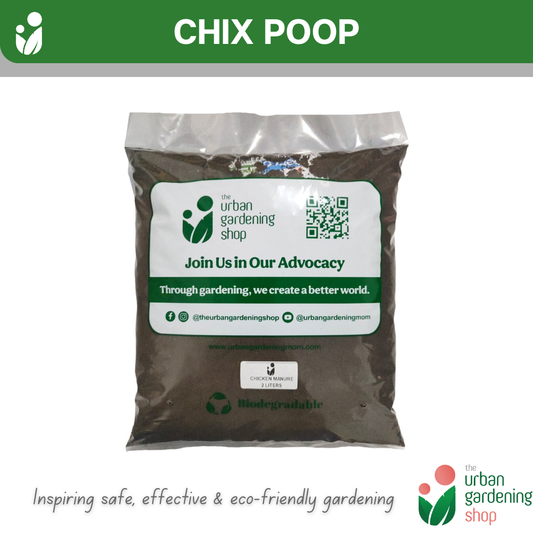 CHIX POOP - All-Natural and Processed Soil Conditioner and Plant Food made from Chicken Manure