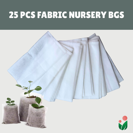 25 pcs Non Woven Fabric Seedling Nursery Pots