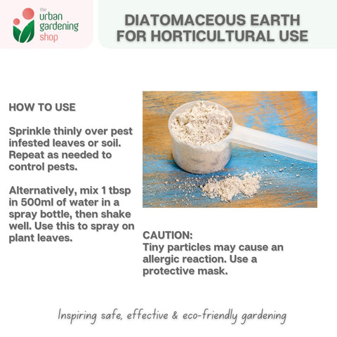 Diatomaceous Earth For Gardening Use