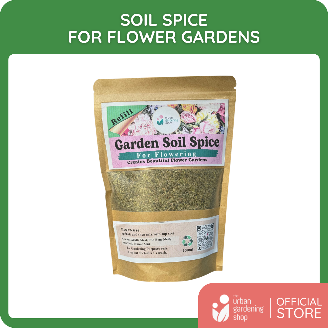 Garden Soil Spice for Flowering - All Natural Garden Soil Additive for Flowering and Fruiting Plants