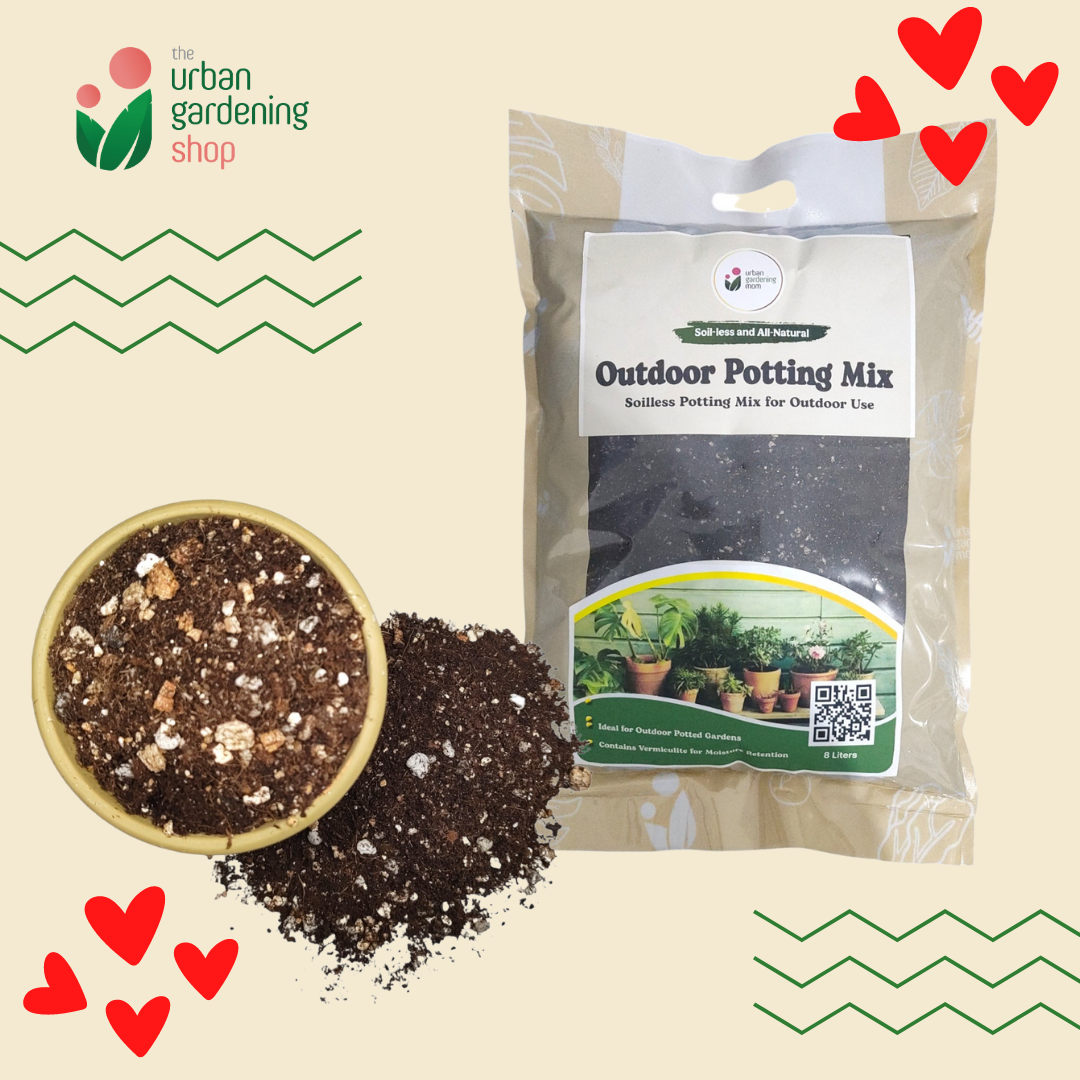 8-Liter Outdoor Potting Mix -Soilless Mix For All-Weather Outdoor Gardening