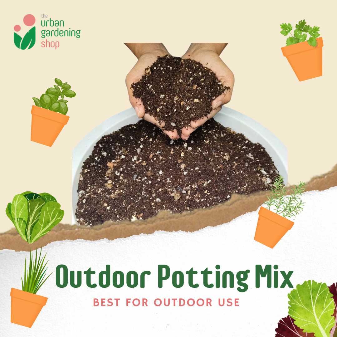 8-Liter Outdoor Potting Mix -Soilless Mix For All-Weather Outdoor Gardening
