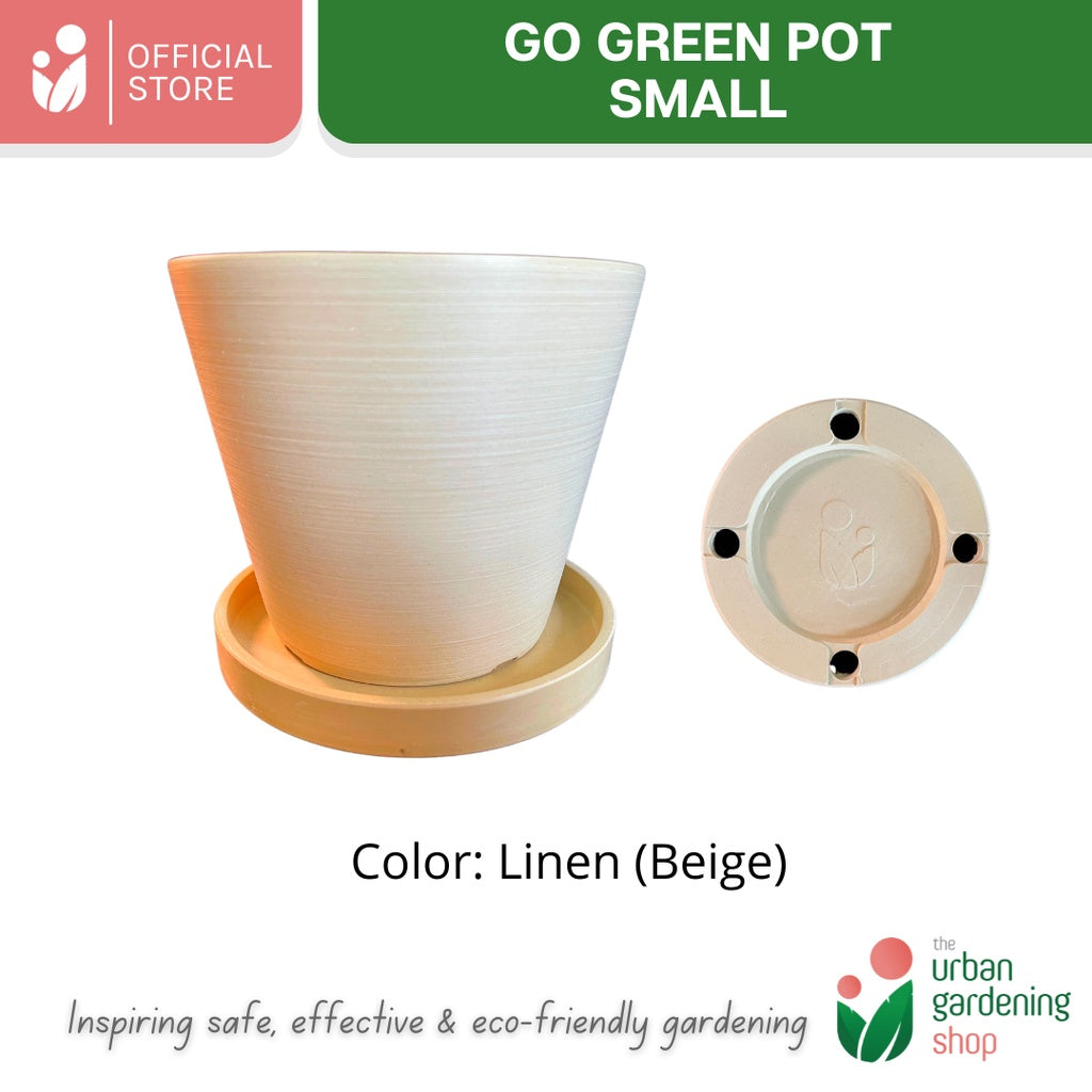 Go Green Eco-Friendly Garden Pots - Classic Design Small And Medium Sizes