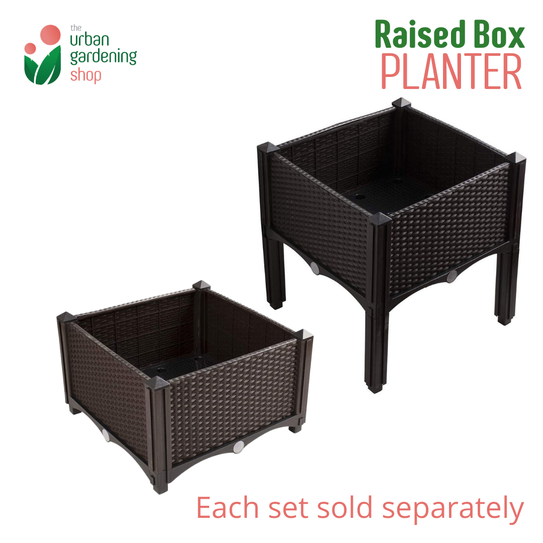 The Urban Gardening Shop Raised Box Planter With Legs - 40cm x 40cm