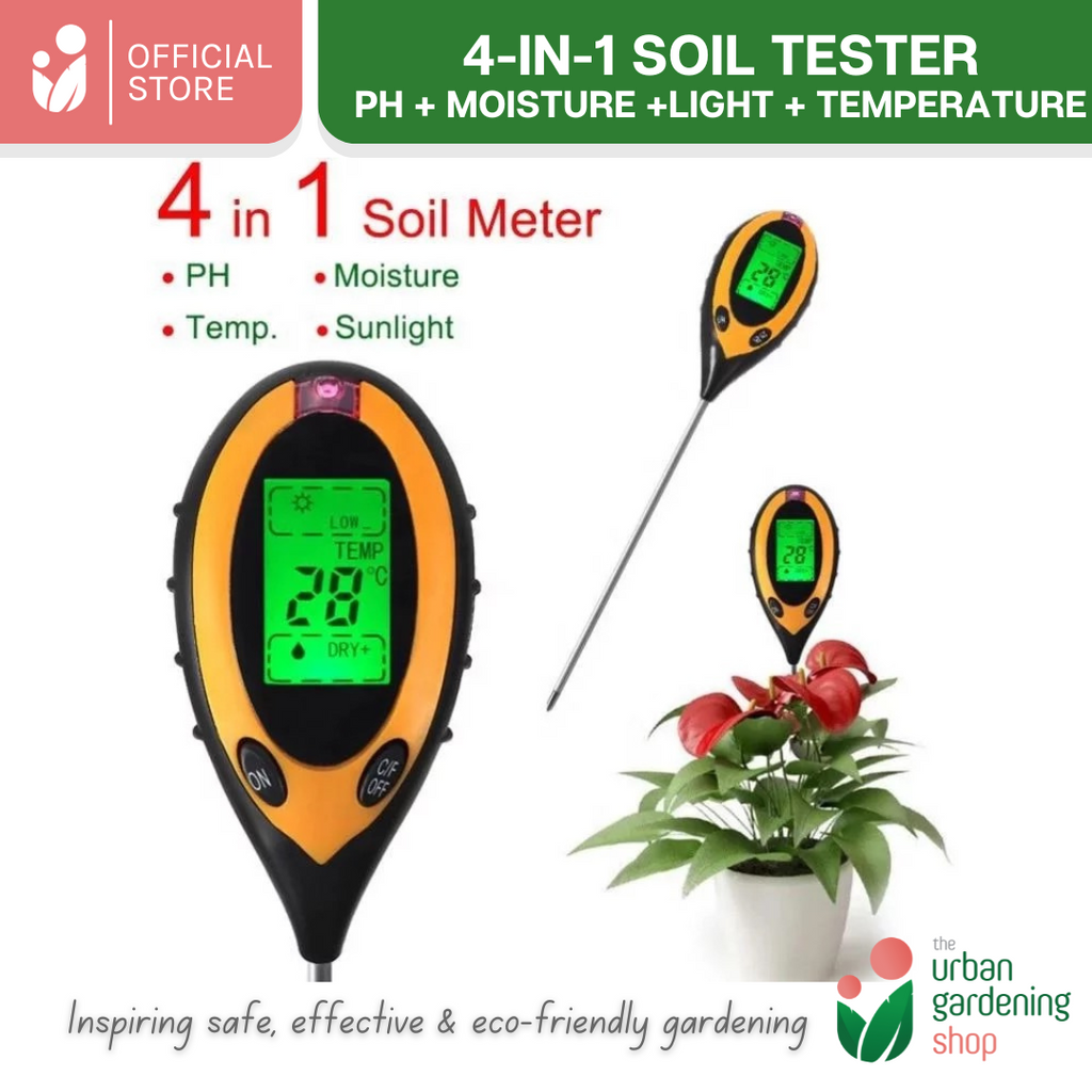 1 Ph Meter For Soil Testing Water Moisture Sunlight - Temu
