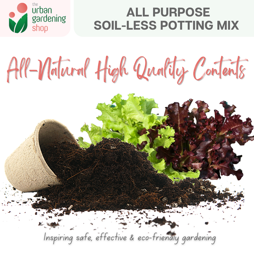 Soilless outlet potting mix
