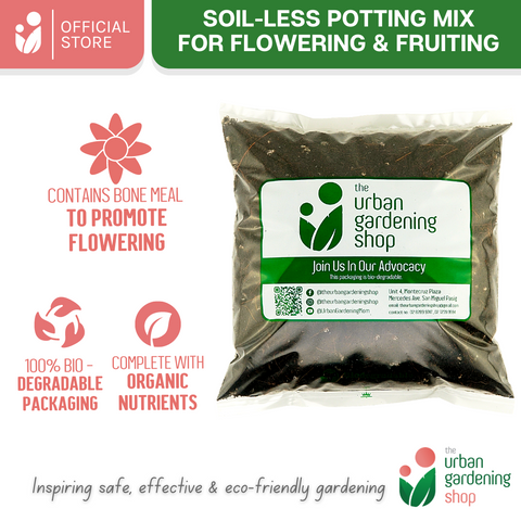 SOIL-LESS POTTING MIX FOR FLOWERING AND FRUITING PLANTS   Best Growing Media for Flowering and Ornamentals Plants
