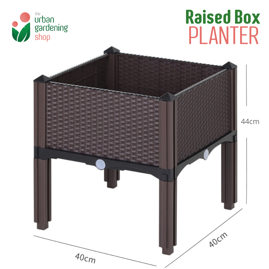 The Urban Gardening Shop Raised Box Planter With Legs - 40cm x 40cm
