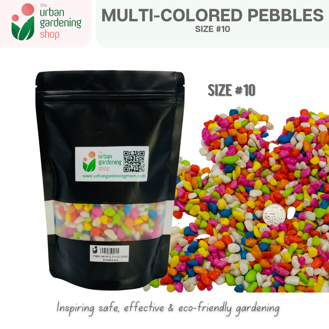 Premium Multicolored Pebbles|  Ideal as Decorative Topping or Filling For Gardening and Aquariums  1kilo