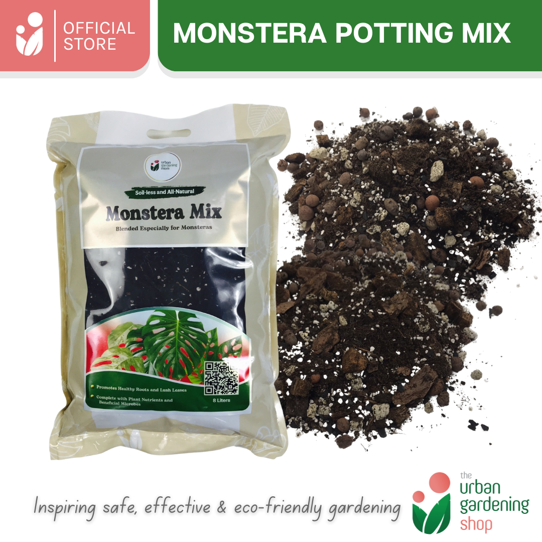 8-liter PREMIUM MONSTERA POTTING MIX Best Soil-less Mix for Monsteras and Similar Aroids