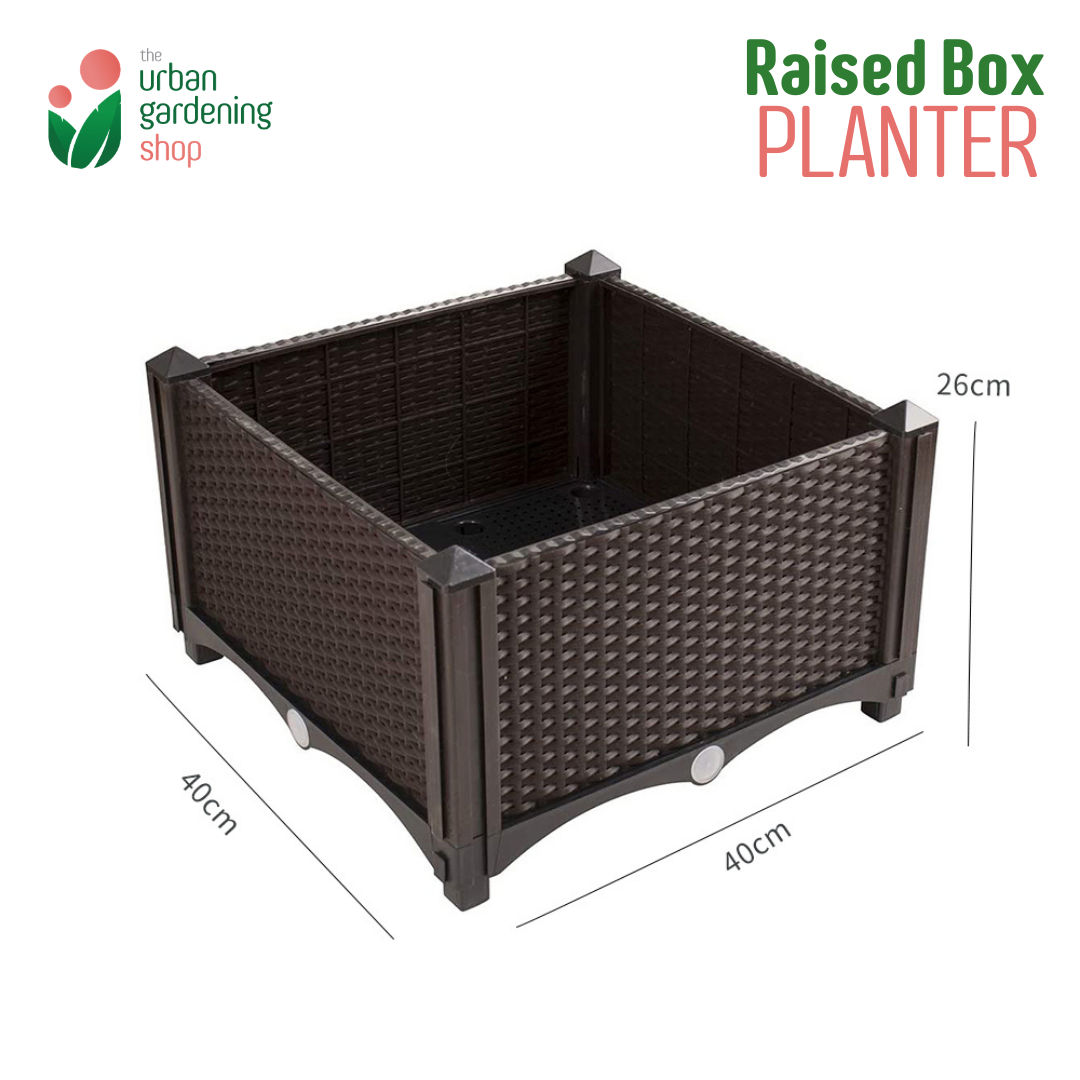 The Urban Gardening Shop Raised Box Planter With Legs - 40cm x 40cm