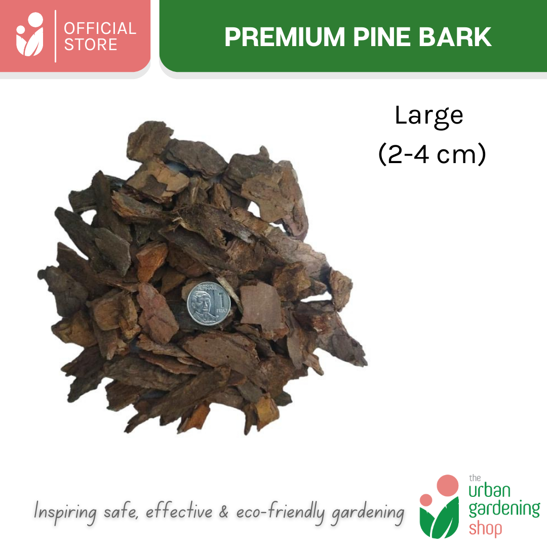 Premium Pine Bark Mulch| Ideal Mulch and Soil Amendment For Orchids, Aroids and Succulents