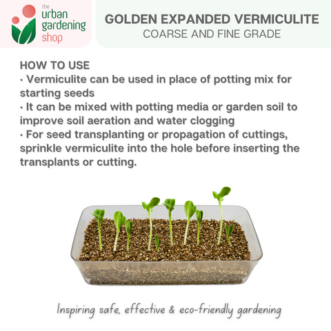 EXPANDED VERMICULITE – Ideal Soil Additive for Potting and Seed Starting