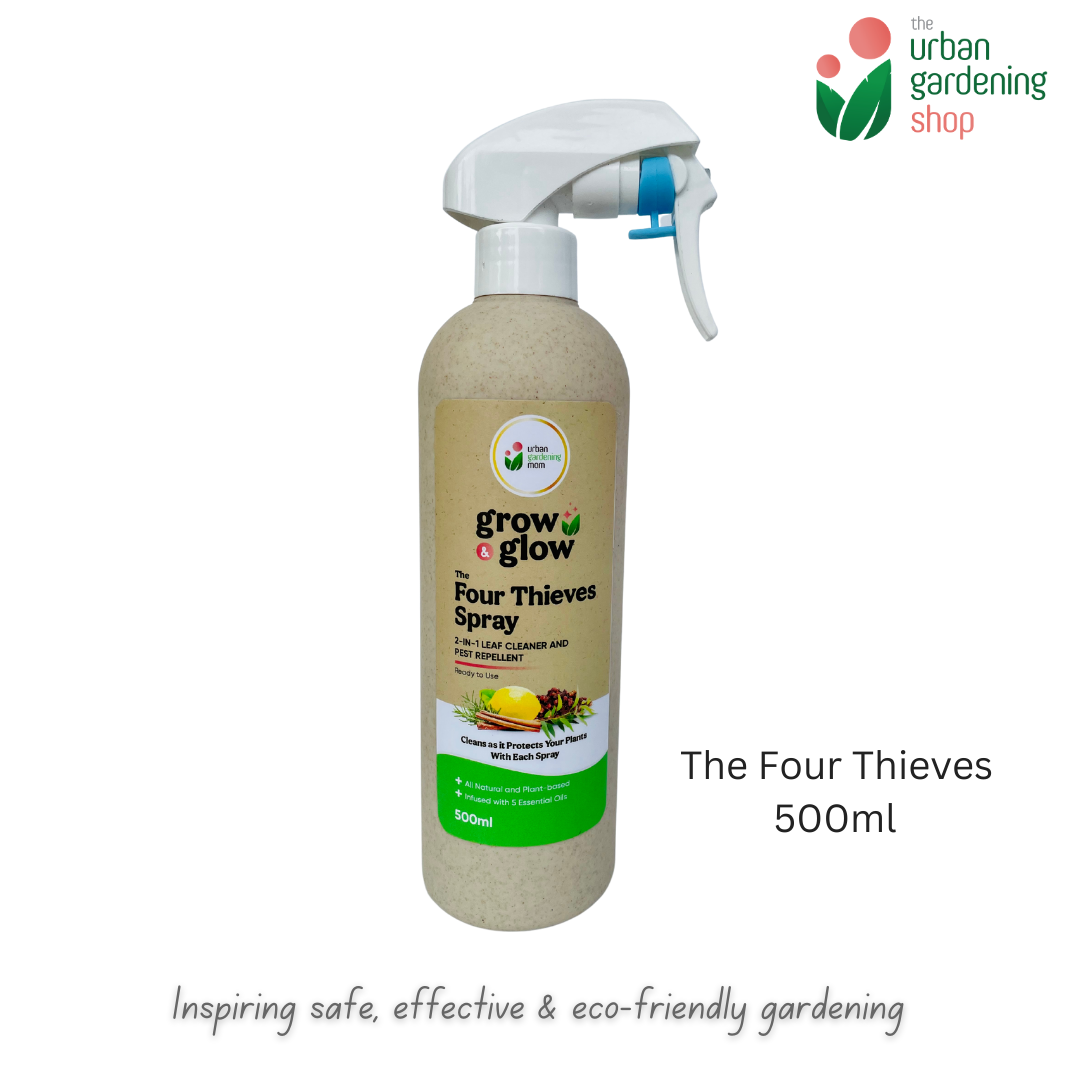THE FOUR THIEVES BLEND All-Purpose Garden Spray - Disinfectant, Cleaning, Misting, Air Freshener and Insect Repellant in One – For Indoor Use