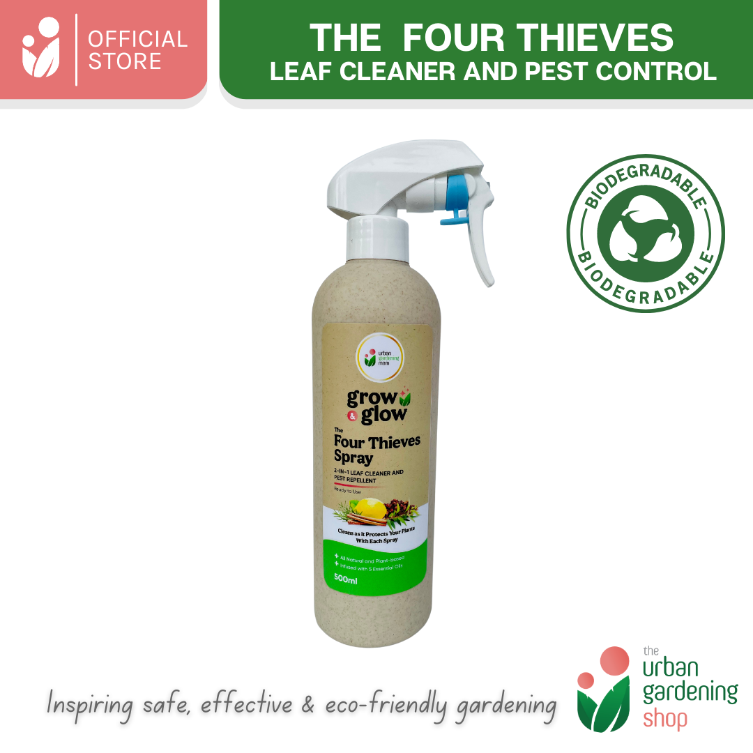 THE FOUR THIEVES BLEND All-Purpose Garden Spray - Disinfectant, Cleaning, Misting, Air Freshener and Insect Repellant in One – For Indoor Use