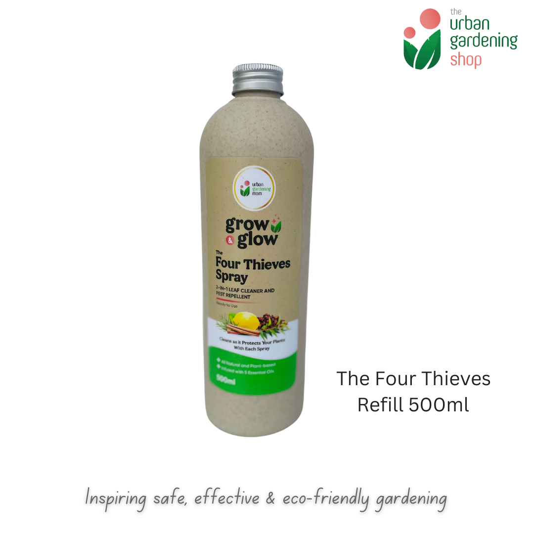 THE FOUR THIEVES BLEND All-Purpose Garden Spray - Disinfectant, Cleaning, Misting, Air Freshener and Insect Repellant in One – For Indoor Use