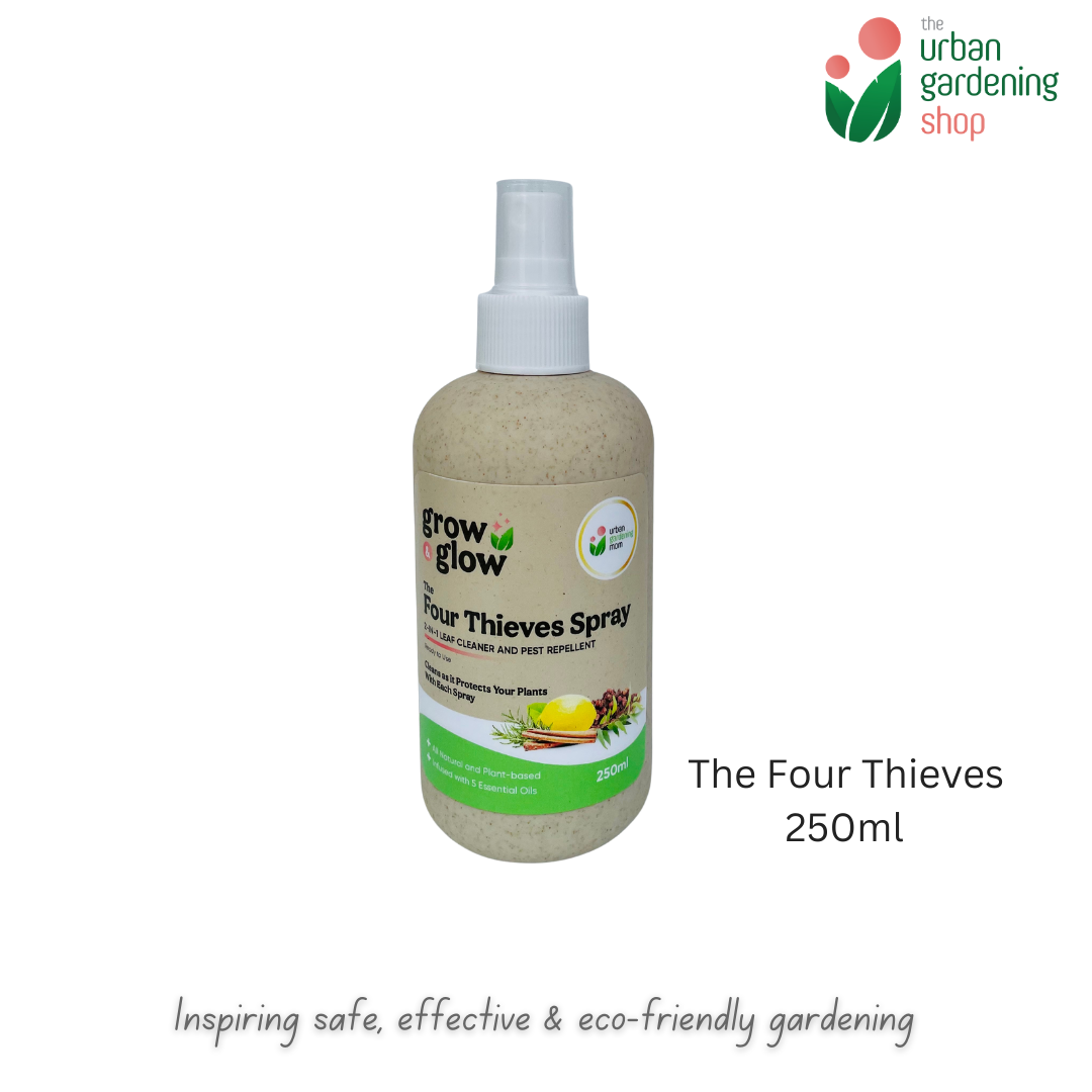 THE FOUR THIEVES BLEND All-Purpose Garden Spray - Disinfectant, Cleaning, Misting, Air Freshener and Insect Repellant in One – For Indoor Use