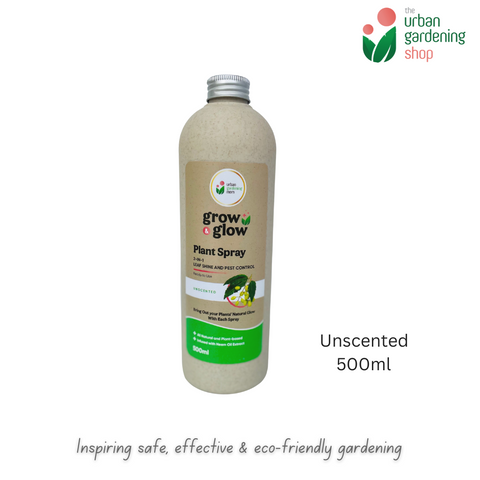 500ml Grow & Glow - Plant Spray For Leaf Cleaning, Shine and Protection