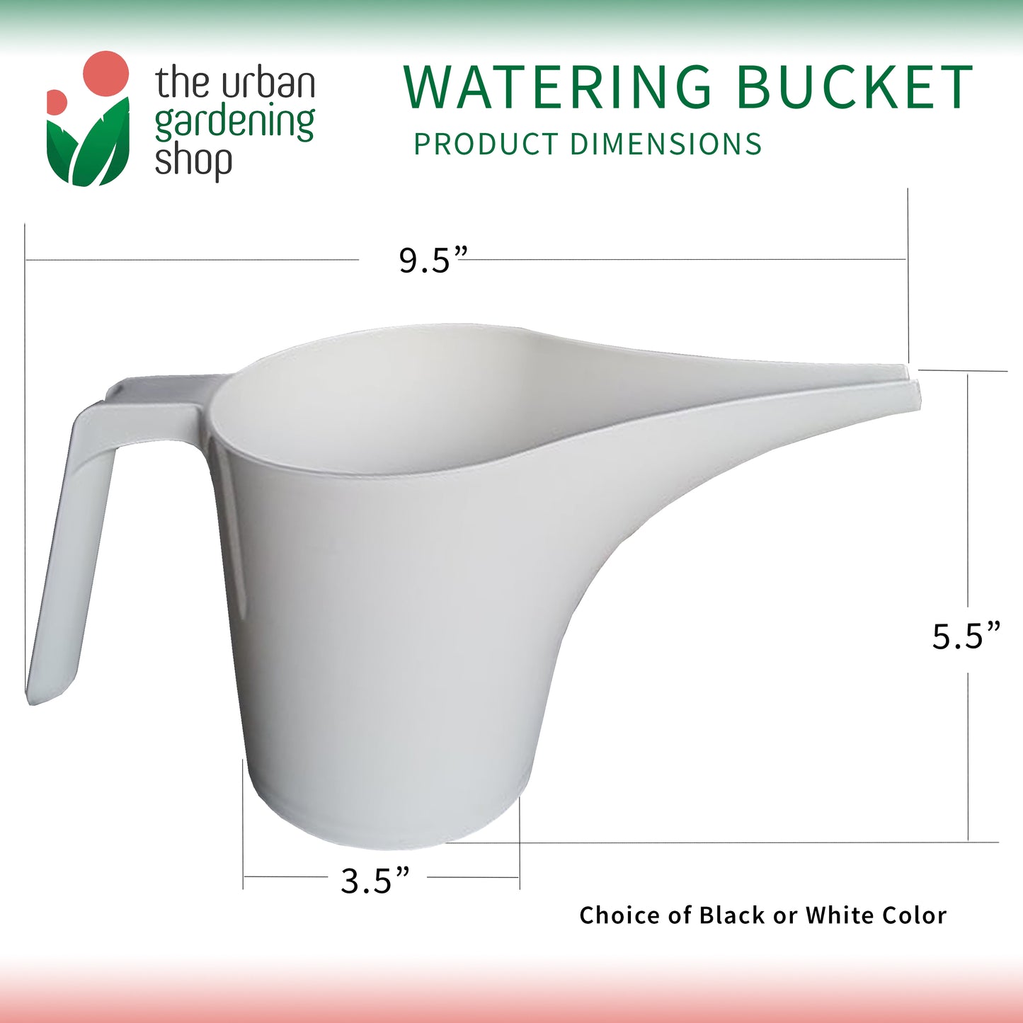 WATERING BUCKET - Cute, Stylish and Functional