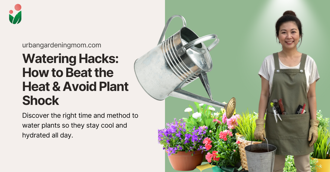 Plant Watering Hacks: Beat the Heat & Avoid Plant Shock During Summer