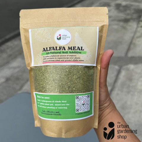 Alfalfa Meal - All-Natural Garden Soil Additive Derived from Dried Alfalfa