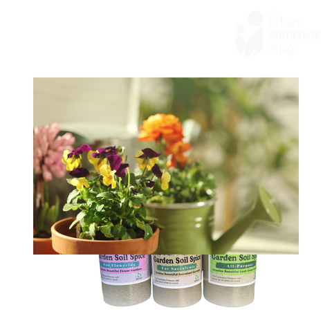 Garden Soil Spice for Flowering - All Natural Garden Soil Additive for Flowering and Fruiting Plants