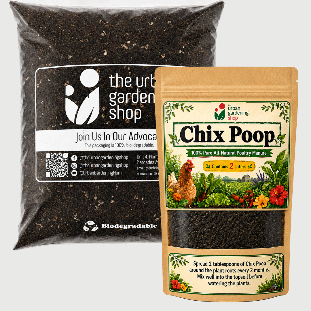8-liter SOIL-LESS POTTING MIX FOR ALL PURPOSE   Soil-less Potting Mix (Better than Loam Soil) Plus Choice of Rabbit Manure, Chicken Manure or Worm Castings