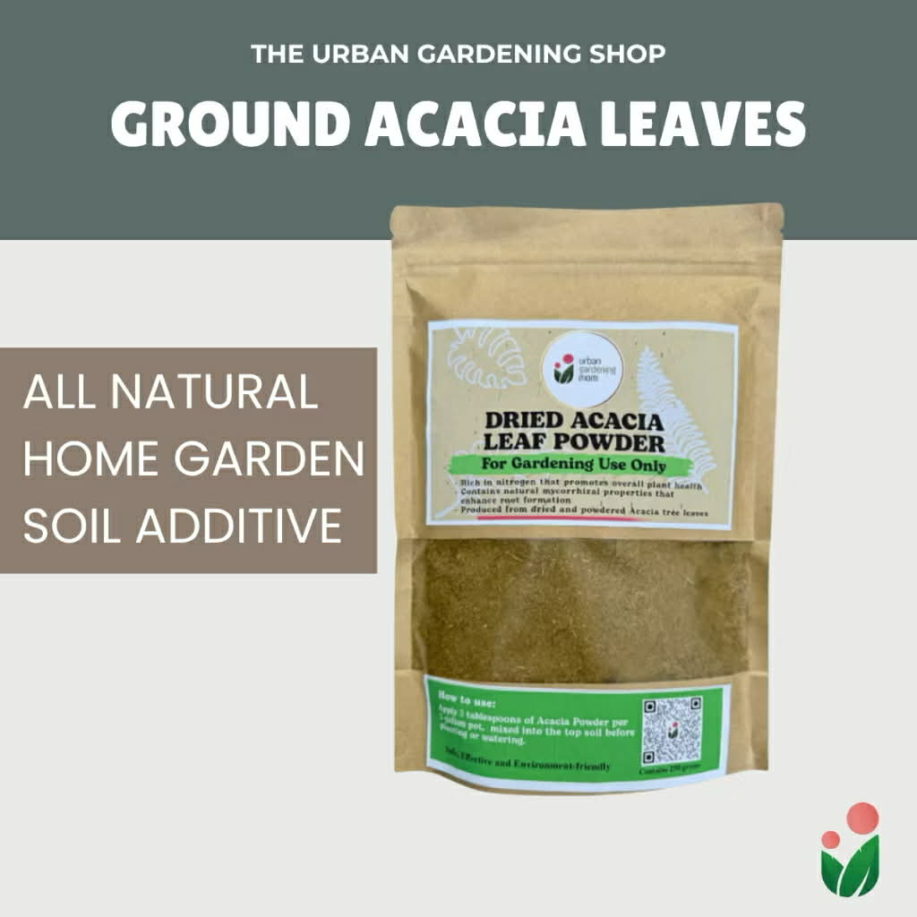 Powdered Acacia Leaves  - All- Natural Additive To Enhance Organic Nutrient Content in Garden Soils and Potting Mix