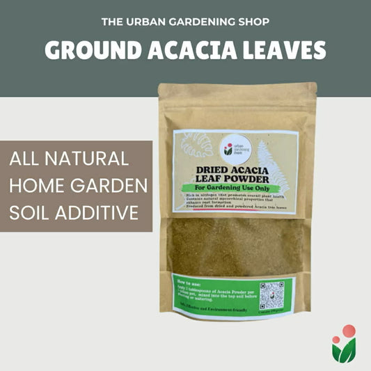 Powdered Acacia Leaves  - All- Natural Additive To Enhance Organic Nutrient Content in Garden Soils and Potting Mix