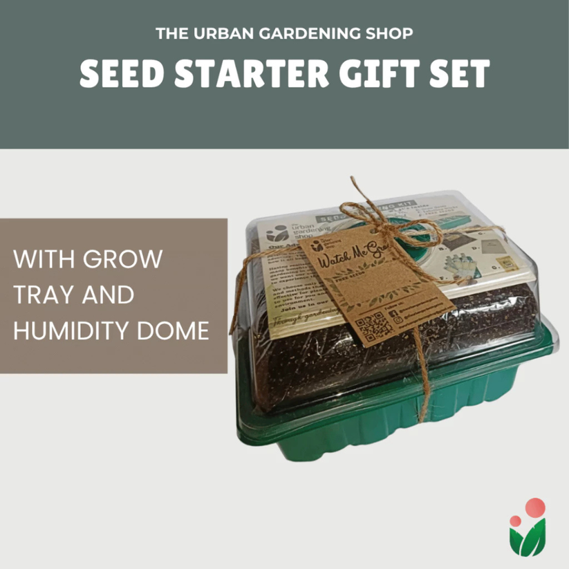 SEED GROW KIT with Tray and Humidity Dome- Includes Potting Mix, Seedl ...