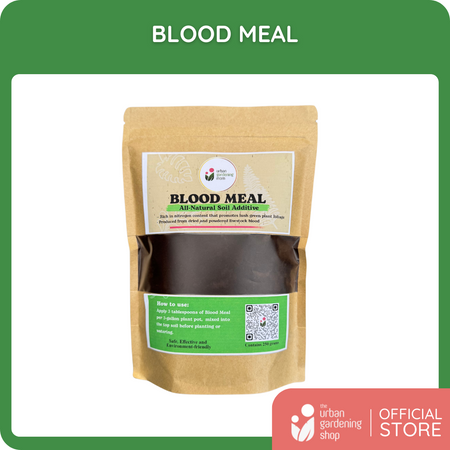 Blood Meal - An All Natural Soil Additive Derived from Livestock Blood which contains a rich source of natural macro and micronutrients beneficial for most garden plants