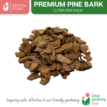 Premium Pine Bark Mulch|  Ideal Mulch and Soil Amendment For Orchids, Aroids and Succulents