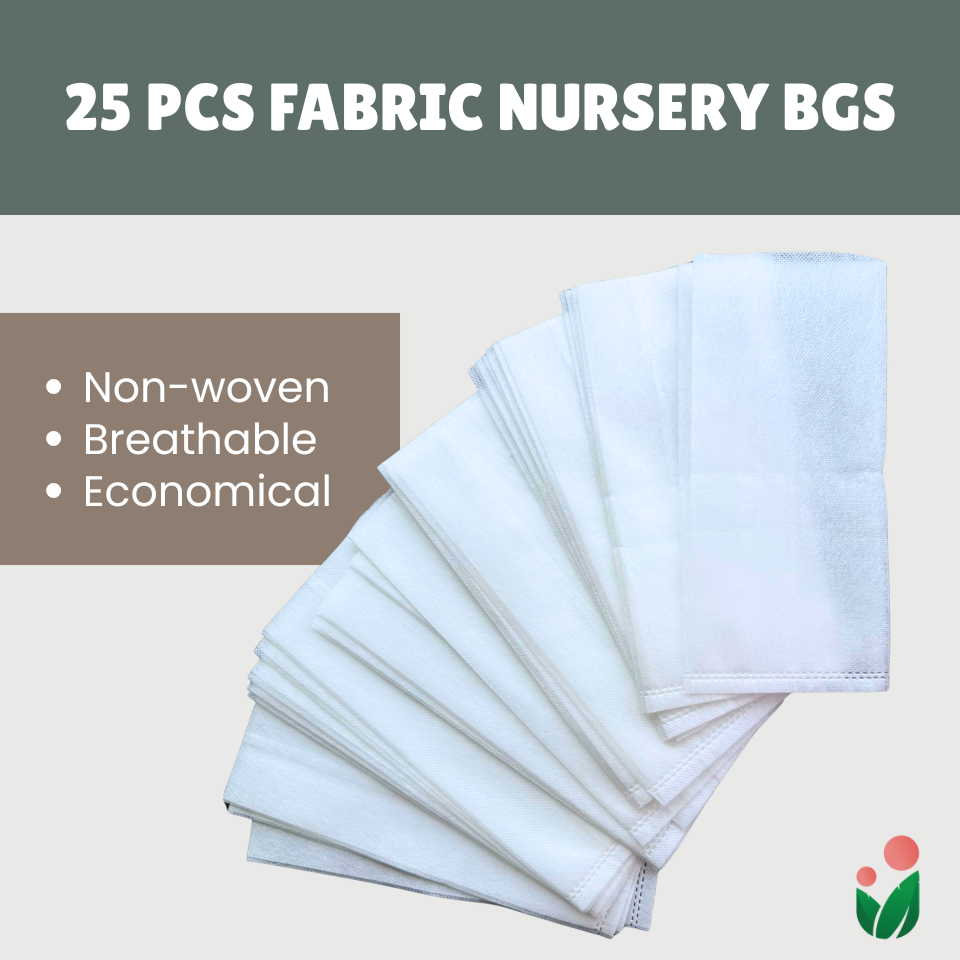 25 pcs Non Woven Fabric Seedling Nursery Pots