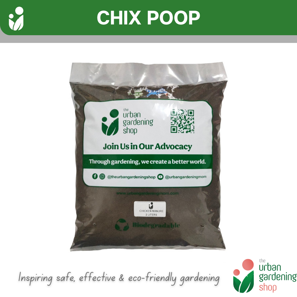 CHIX POOP   - All-Natural and Processed Soil Conditioner and Plant Food made from Chicken Manure
