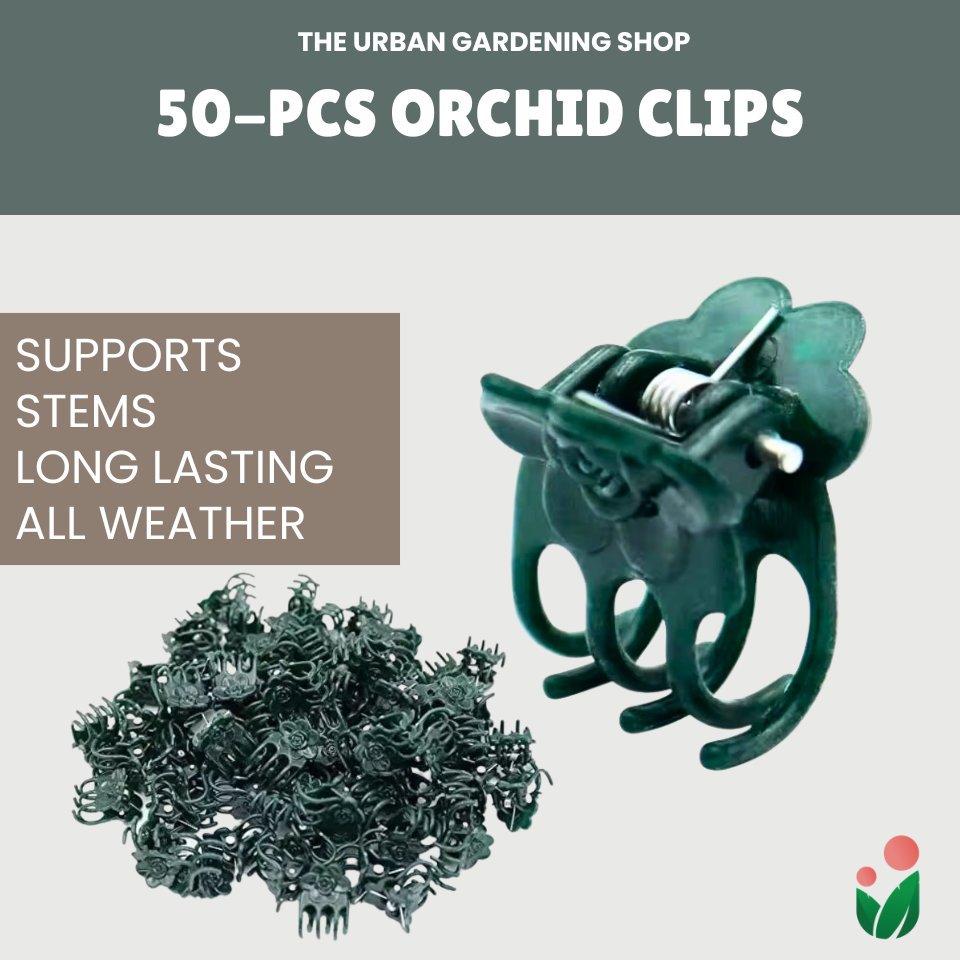 50- pieces Multipurpose Orchid Clips for Stem Support