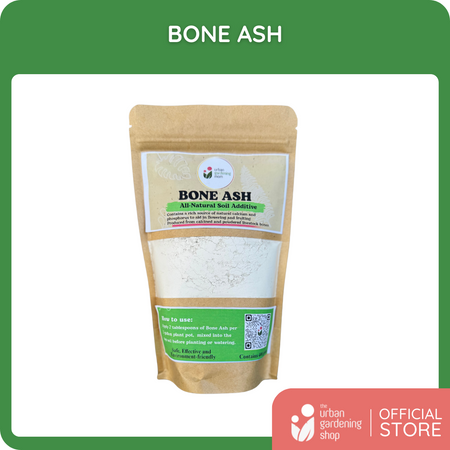 Bone Ash  - All Natural Garden Soil Additive Derived from Calcined Livestock Bones Containing a Rich Source of Calcium and Phosphorus