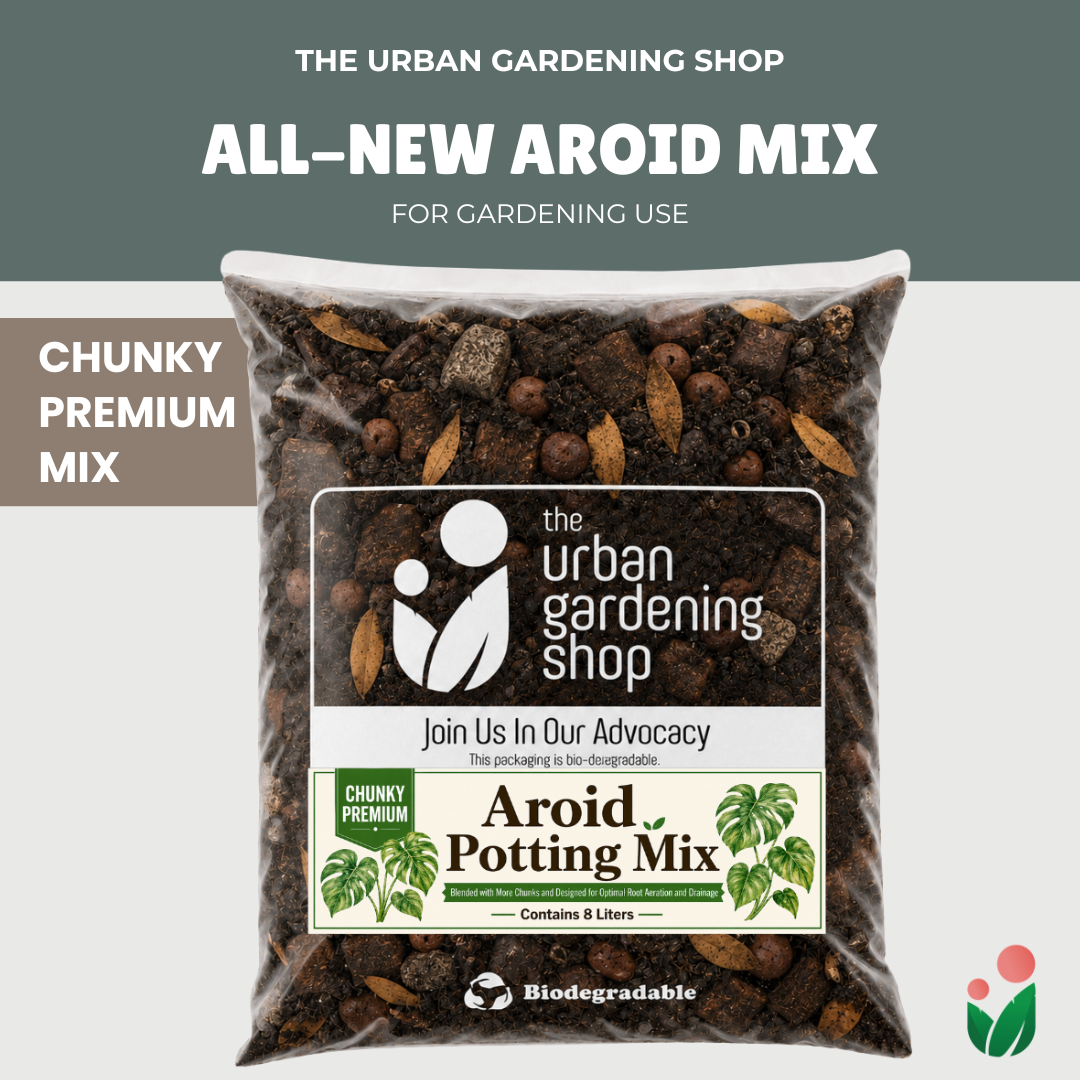 8L Aroid Potting Mix [Aroid Mix] for Monstera, Philodendron, Alocasia, Syngonium & Most Types of Tropical Aroid Houseplants | Chunky Well-Draining Soil Media | Better Alternative to Garden Soil or Loam Soil