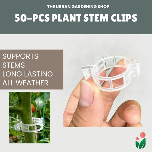 50-Pieces Plant Clips (For Plant Stem Support)