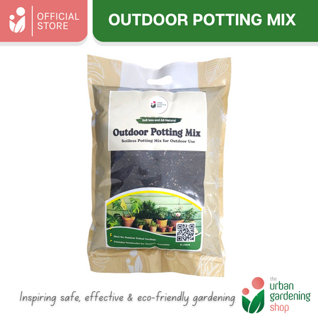 8-Liter Outdoor Potting Mix -Soilless Mix For All-Weather Outdoor Gardening