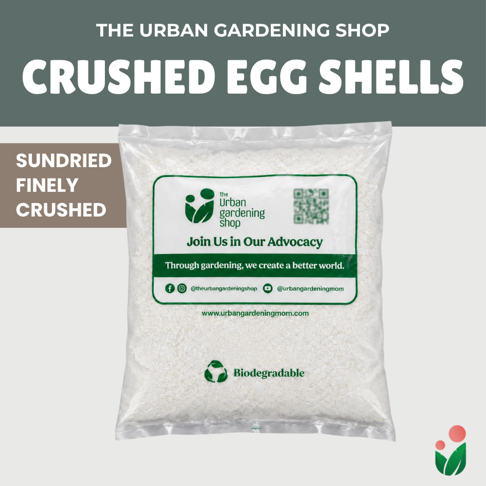Crushed Eggshells - Calcium Rich Plant Supplement and Garden Soil Additive - Eggshell based soil amendment for home garden soil and potting mixes | The Urban Gardening Shop