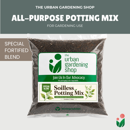 All-Purpose Soilless Potting Mix [Fortified Premium Mix]
