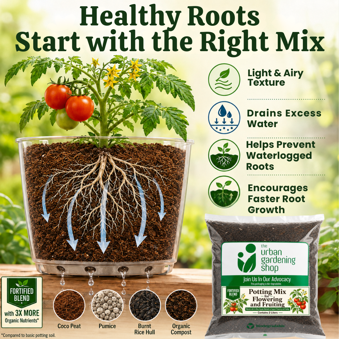 Soilless Potting Mix [Fortified Mix] For Flowering and Fruiting