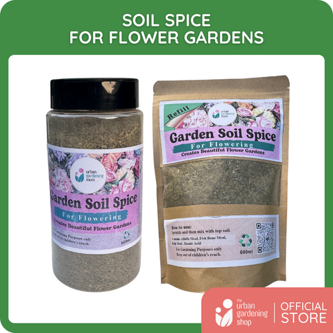 Garden Soil Spice for Flowering - All Natural Garden Soil Additive for Flowering and Fruiting Plants