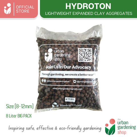 HYDROTON (Premium Quality)-  Lightweight Expanded Clay Aggregate  for Hydroponics and Soil Amendment