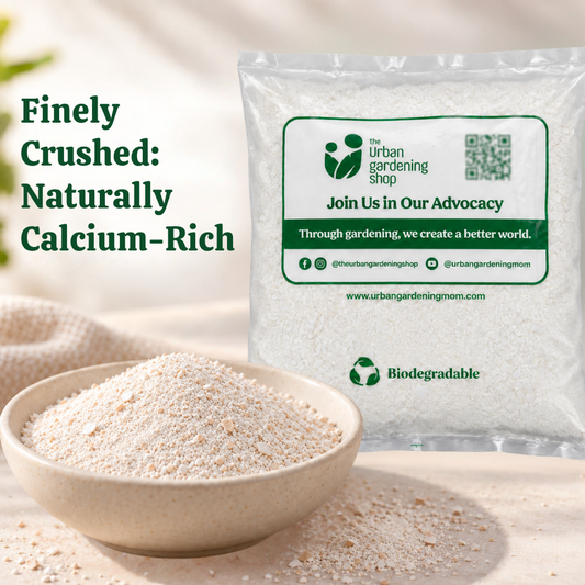 Finely Crushed Eggshells for Plants | 100% Pure Natural Calcium Soil Additive | Slug & Snail Barrier Use |  All-Natural Source of Calcium for Plants