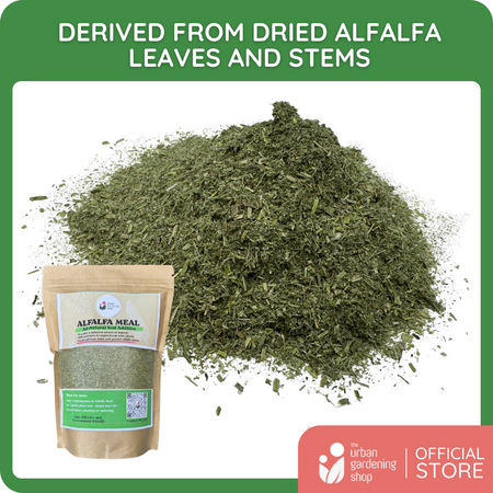 Alfalfa Meal - All-Natural Garden Soil Additive Derived from Dried Alfalfa