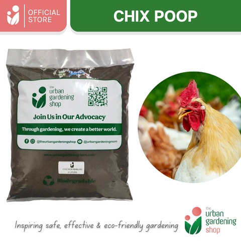 CHIX POOP   - All-Natural and Processed Soil Conditioner and Plant Food made from Chicken Manure