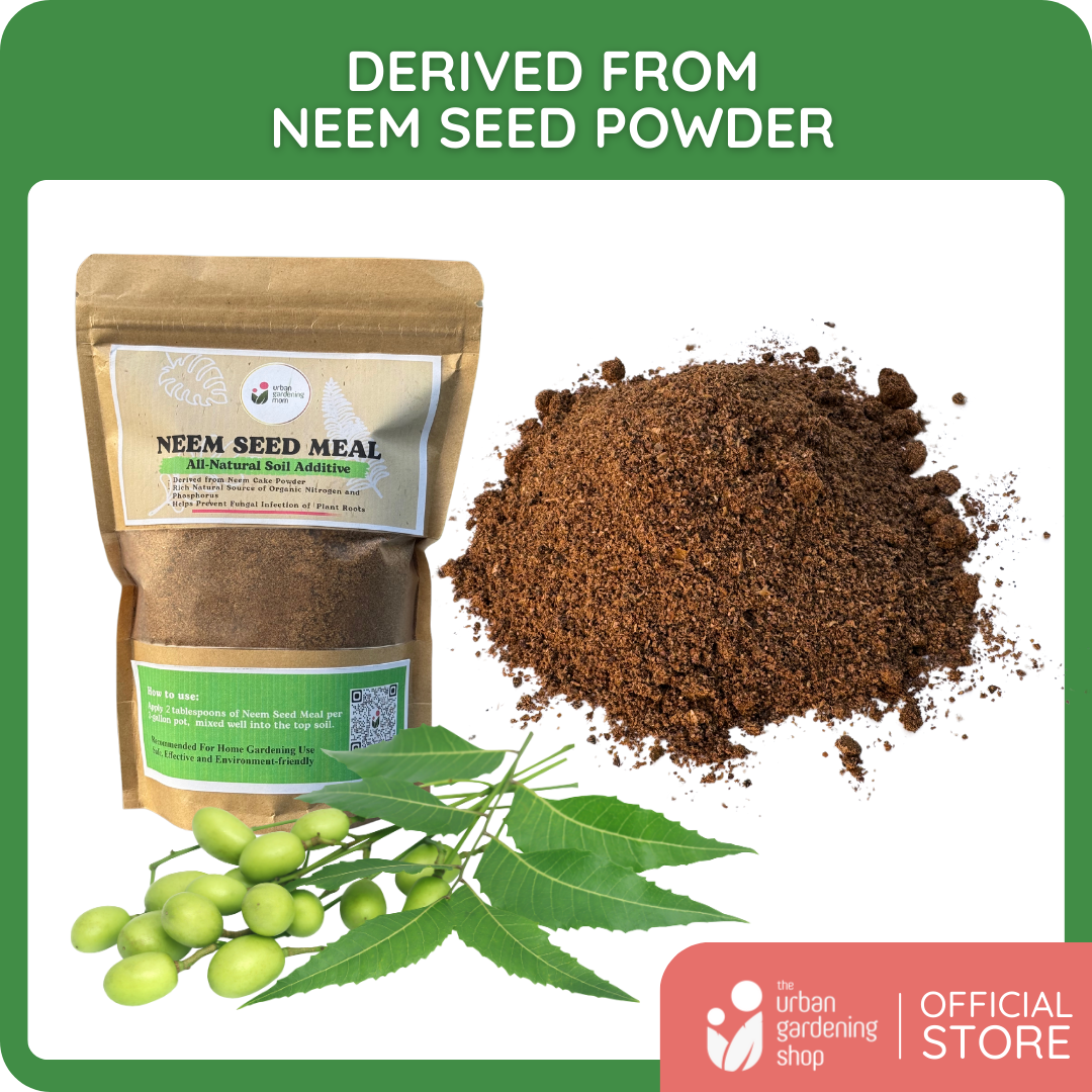 Neem Seed Meal - All - Natural Soil Additive Derived from Ground Neem Cake Powder