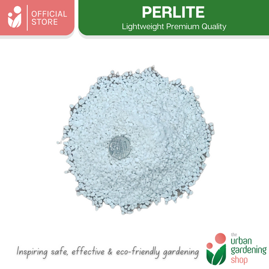 2L Expanded Perlite - Horticultural Soil Additive for Drainage and Aeration - Lightweight potting media ingredient for improving drainage and airflow around roots | The Urban Gardening Shop